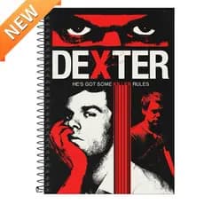 Caderno Personalizado DEXTER - 1 matéria, 10 matérias  20 matérias