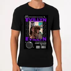 Camiseta Namorados com nome, data, apelido e foto presente dia dos namorados, namorada blusa, tiktok, trend, amor amizad