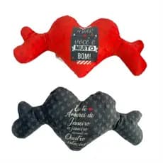 Kit Coração PP Com Braço  35x20 cm Frases Romanticas