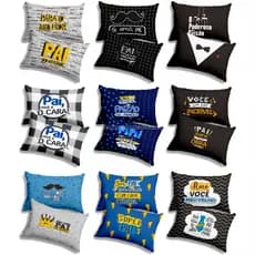 Kit Almofada Pai Estampada