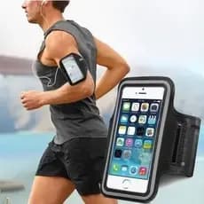 Braçadeira Porta Celular Para Corrida E Academia Universal XL até 5.5 polegadas