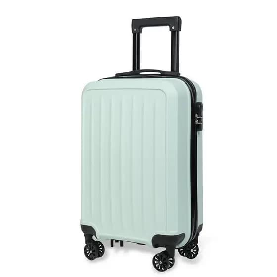 MALA DE VIAGEM BORDO ANAC RIGIDA 4 RODINHAS 360 CADEADO SENHA BOLSA PEQUENA AVIAO VERDE