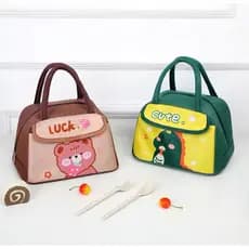 Lancheira Térmica Porta Alimentos Infantil Animais Bichinhos Bolsa Escolar Creche Passeio