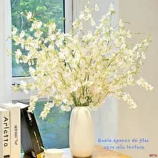 10 Buquê De Flore 450 Artificiais Flores Orquídea Dançante Para Arranjos Decoração Arranjo Para Mesa De Jantar