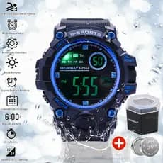 Relógio A Prova Dágua Masculino Original  Esportivo Digital Esportivo Luminoso