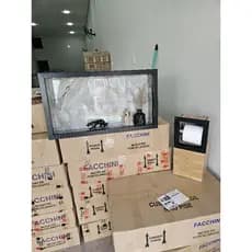 NICHO PORCELANATO 60X30  +PAPELEIRO AZUL BORDA P. PRONTA ENTREGA.
