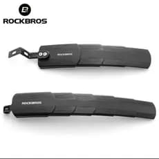 ParaLama MTB Bike Rockbros FK 810 Preto Ajustável Alta Resistência KIT Dianteiro e Traseiro uso urbano e trilhas