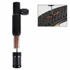 Ferramenta Multifuncional para Ciclistas: Aplicador Tubeless e CO2, Compacta, Prática e Indispensável para Pedais