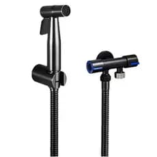 Ducha Higiênica Banheiro 100% Completa Luxo Metal Cromado 1.2m Chuveirinho Privada