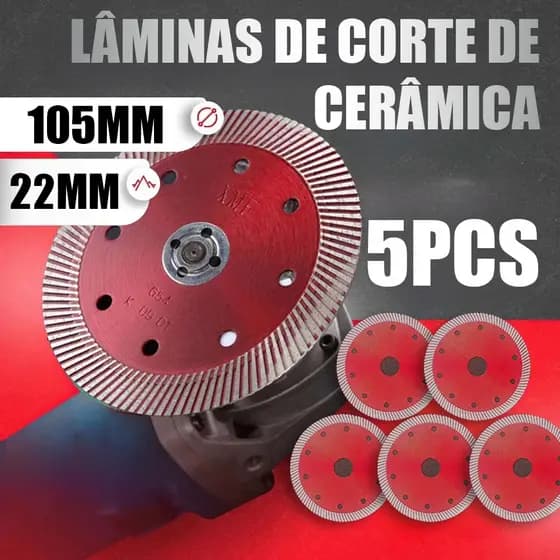 Porcelana Disco Corte Diamante 105 mm x 20