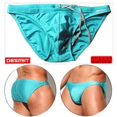 DESMIIT Sungas Masculinas Cuecas cavadas   Cintura Baixa Lateral Estreita U-Saco Respirável UDL120
