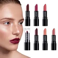 Z.A.C. COSMETICS Batom Lipstick Makeup Alta Pigmentação Confortável Longa Duração Cores  LS0411