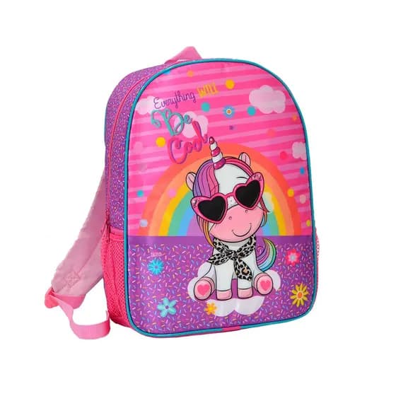 MOCHILA ESCOLAR UNICORNIO FASHION ESTOJOS KIDS
