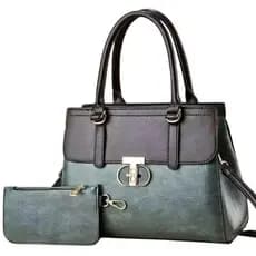 BOLSA FEMININA mY EK COM PORTA CARTÕE LINHA VÍNTAGE - GREEN