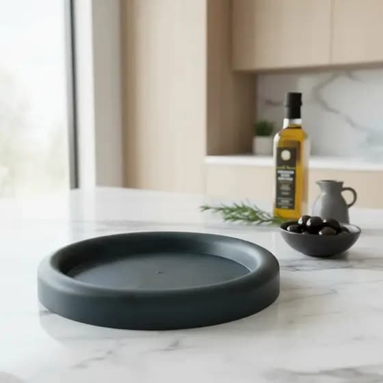 Prato Base Para Vaso De Planta Coletor De Água E Resíduos N1
