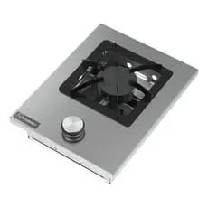 Cooktop Embutir Fogão Industrial Gás 1 Boca Simples Aço Inox