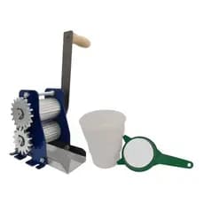 Engenho Manual Moedor Caldo De Cana Garapeira Com 2 Moendas