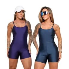 Macacão fitness Premium kit com 2