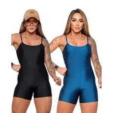 Macacão fitness Premium kit com 2
