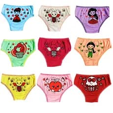 kit 10 calcinha infantil menina personalizada