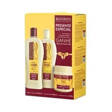 Bio Extratus Kit Tutano – Recuperação e Brilho Intenso(Shampoo + Condicionador + Banho de Creme 230gr)