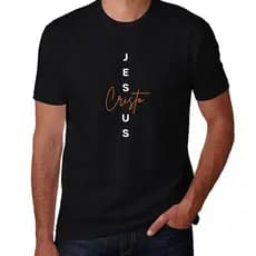 CAMISETA EVANGELICA JESUS CRISTO REF 6001