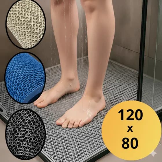 Tapete Antiderrapante box Banheiro Luxo Vazado