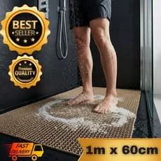 Tapete Vazado Antiderrapante para Banheiro Box Piscina Idoso 1,00 X 0,60 Novidade