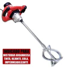 MISTURADOR ELETRICO DE ARGAMASSA 1600WTS HM140 220V CORTAG