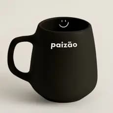 Caneca Artesanal Dia dos Pais Família de Cerâmica Presente Oval Bojuda Moon Xícara Grande
