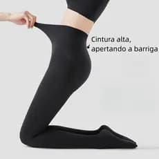 Meia Calça compressão Fio 120/200/280 Feminina Opaca Adulto Básica com pé