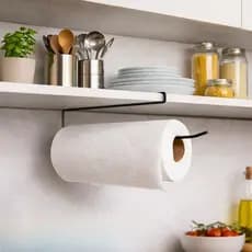 Organizador De Papel Toalha Guardanapo De Rolo Prateleira E Bancada Moderno e Resistente Portátil