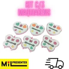 Kit maquiagem Kikinha com 3 Kit´s lembrancinha para festa de aniversario.