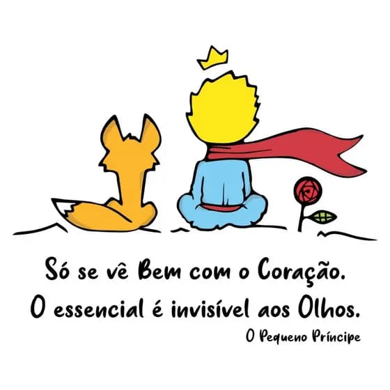 Adesivo Pequeno Príncipe O Essencial É Invisível Aos Olhos