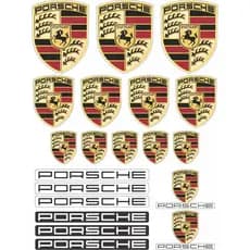 Kit 20 Adesivos Carro Esportivo Carros de Luxos