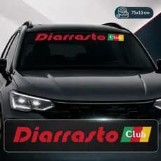 Adesivo Diarrasto Club Tuning Rebaixados Parabrisa Low Car