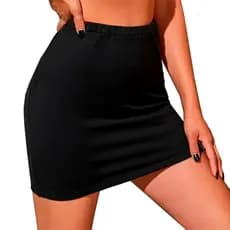 Mini Saia Feminina Curta Sensual Básica
