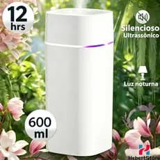 Umidificador De Ar E Aromatizador Com Led 3 Em 1 Ultrassônico Potente Para Quarto