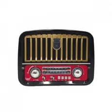 Rádio Retro 3W Bluetooth 5.1 com Lanterna Altomex JD-108