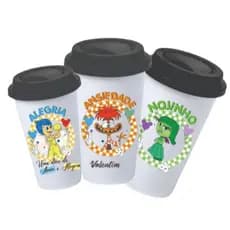 Divertidamente  Copos Bucks Flexível 2 unidades Personalizado
