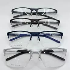 Armaçao para oculos Esportivo-ALUMINIO,meio aro,modelo quadrado