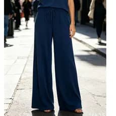 Calça Pandalona com Bolsa Estilo Moderno e Confortável para Uso Diário
