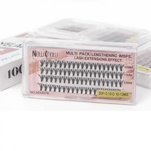 3 caixas New Show – Efeito Extensão Natural (Mix 10mm a 13mm) 20P-0.10