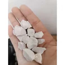 Granilha Branca N3 Cascalho Pedra de Jardim Natural Decoração Vaso Paisagismo 1-5Kg