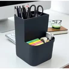 Porta Organizador de Mesa Multifuncional – Lápis, Canetas, Borrachas e Acessórios