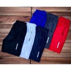 Kit 02, 03, 04 ou 06 Bermudas Masculinas Básicas Lisas Diversas Cores + Pronta Entrega + Envio Imediato