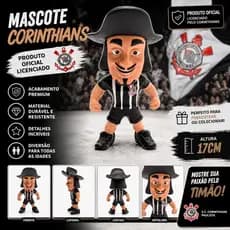 Boneco Mascote Oficial Corinthians Original Licenciado Colecionável Timão