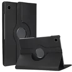 Capa Giratoria 360° Tablet para Samsung Galaxy Tab A9/ 8.7” Alta Proteção e Suporte Ajustável Capa Preta