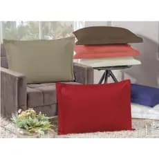 Par de Porta Travesseiro Matelado  Premier Avulso Vermelho -  GRUPO COTELAR
