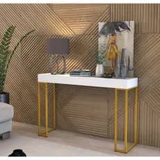 Aparador Planalto Luxo Pés Dourados – Design Moderno e Sofisticado para Sala e Hall